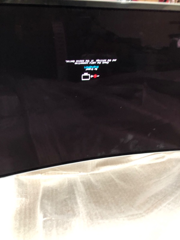Photo 1 of *** unit has screen damaged dead pixels on bottom portion ** Samsung 49" Odyssey OLED G9 (G91SD) Dual QHD QD-OLED G-Sync Compatible Curved Gaming Monitor, 144Hz, 0.03ms, AMD FreeSync Premium Pro, Ergonomic Stand, 3 Year Warranty, LS49DG910SNXZA, 2024