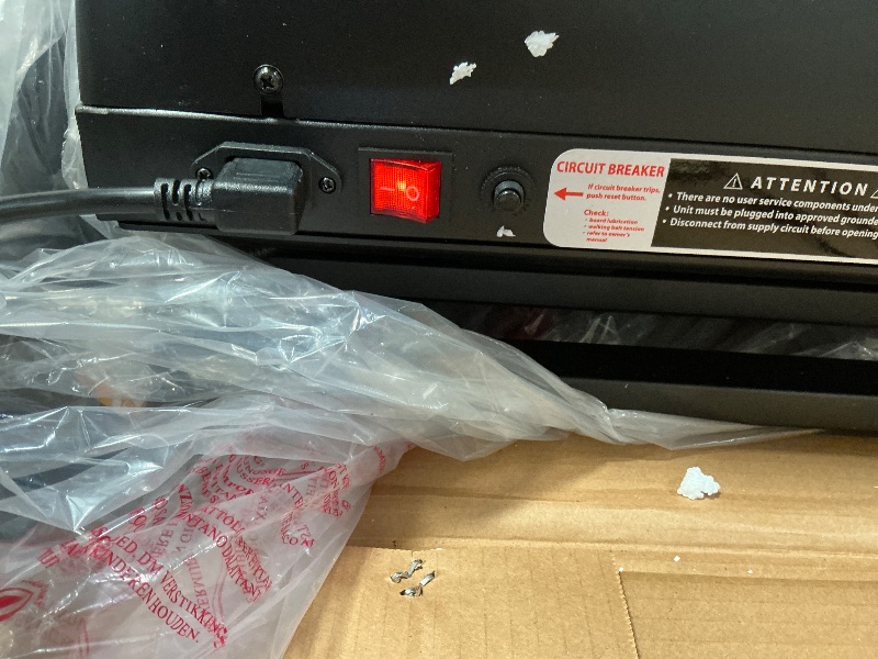 Photo 1 of **********MISSING SOME CONNECTORS NEEDED TO WORK*************

THERUN Incline Treadmill, Treadmills for Running and Walking, 300 lbs Weight Capacity Folding Treadmill with 0-15% Auto Incline, Wide Belt, 3.5HP, App, Heart Rate, Red