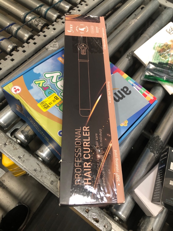 Photo 1 of 1 1/4 Inch Curling Wand Ceramic Long Barrel,1.25 Inch Curling Wand Iron for Long Hair,Dual Voltage Hair Curling Wand