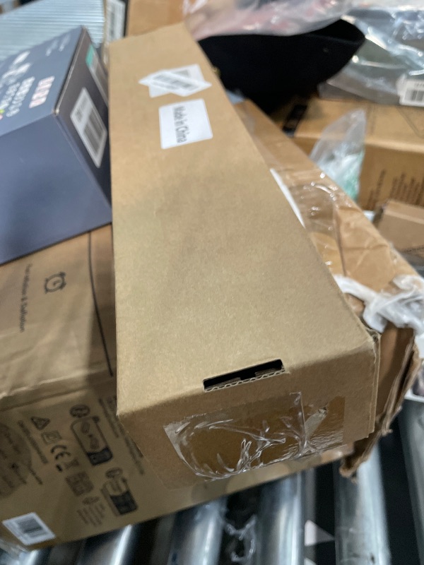 Photo 1 of 1-Pack Black Shower Curtain Rod 46-78 Inch - Shower Tension Rod for Bathroom, Closet, Window, Room Divider, Adjustable Shower Rod, Easy Installation, No Drilling