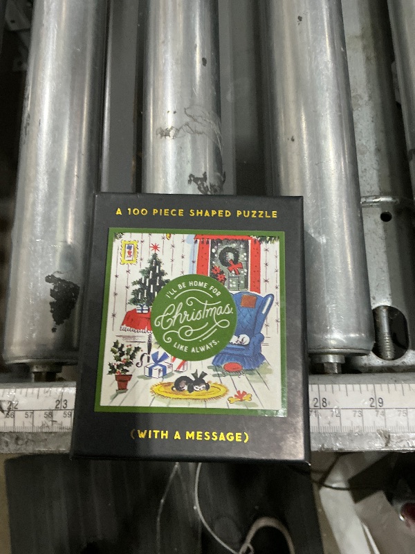 Photo 1 of 100 PIECE SHAPED PUZZLE WITH MESSAGE