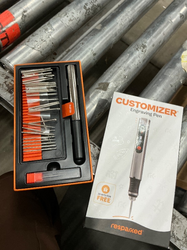 Photo 1 of *MISSING NEEDLES* Resparked Customizer Engraving Pen (Formerly Culiau): Ultimate Cordless Portable Tool for Artists & DIYers - Engrave 50+ Surfaces - Beginner Friendly - Rechargeable - Free 30 Bits & Mastery Guide
