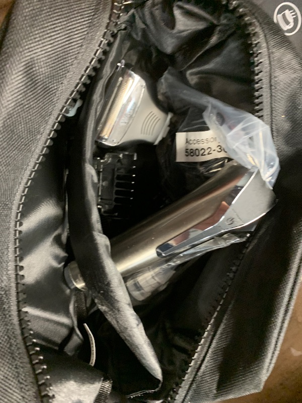 View 4 of ***(MISSING PARTS)***WAHL USA Stainless Steel Lithium Ion 2.0+ Slate Beard Trimmer for Men - Electric Shaver, Nose Ear Trimmer, Rechargeable All in One Men's Grooming Kit - Model 9864