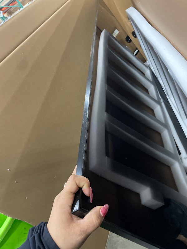 Photo 1 of **DAMAGED*** TCL 85-Inch QM8 QLED 4K Smart Mini LED TV with Google TV (85QM850G, 2023 Model) Dolby Vision, Dolby Atmos, HDR Ultra, Game Accelerator up to 240Hz, Voice Remote, Works with Alexa, Streaming Television