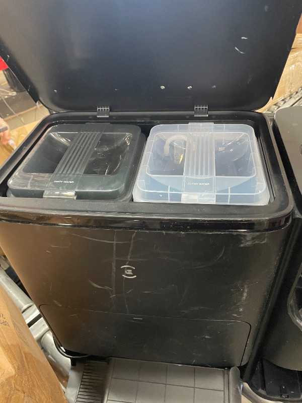 Photo 1 of ***FOR PARTS ONLY***
ECOVACS DEEBOT T30S Combo Robot Vacuum and Mop, All-in-One Cleaning Hub, 11000Pa, ZeroTangle Technology, TruEdge Adaptive Edge Mopping, Dual Self-Emptying, Hot Water Mop Washing, Auto-Mop Lifting