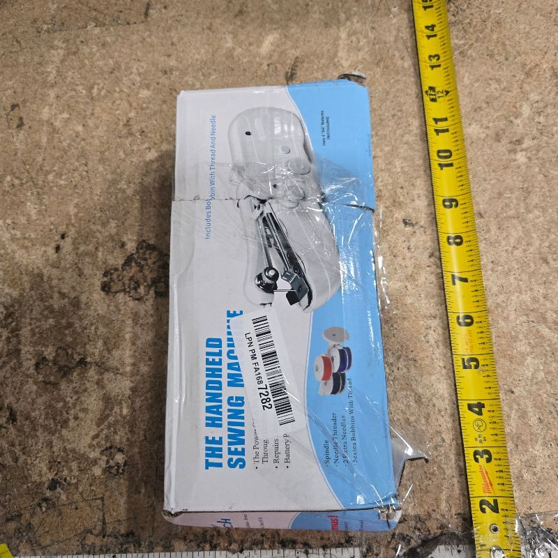 Photo 1 of **ONLY THE SEWING MACHINE**Handheld Sewing Machine for Beginners,Mini Sewing Machines for Quick Stitching,Practical Sewing Tool Portable Sewing Machine Suitable for Home,Travel and DIY,Electric sewing machine