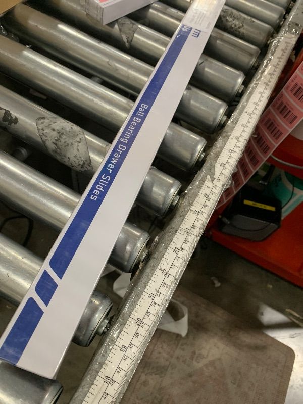 Photo 1 of 1 Pair | Soft Close Drawer Slides 22 inch, HBL’ Heavy Duty Cabinet Drawer Slides Replacement - Ball Bearing Full Extension, 200 LB Capacity, Made of Cold-Rolled Steel, Rust-Resistant & Long-Lasting.