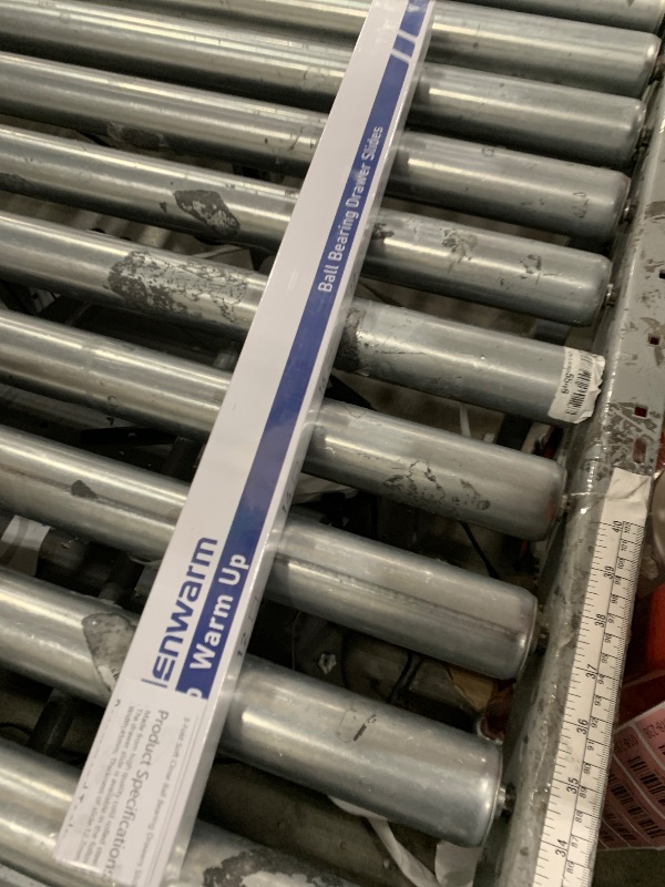 Photo 1 of 1 Pair | Soft Close Drawer Slides 22 inch, HBL’ Heavy Duty Cabinet Drawer Slides Replacement - Ball Bearing Full Extension, 200 LB Capacity, Made of Cold-Rolled Steel, Rust-Resistant & Long-Lasting.