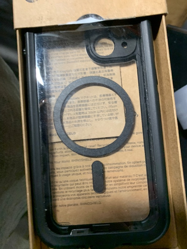 Photo 1 of  Case Compatible with Magsafe for iPhone 16 | SolidX - Reinforced Shock-Absorbing Slim Design Protective Cover with 3.5M / 11ft Drop Protection - Classic Black