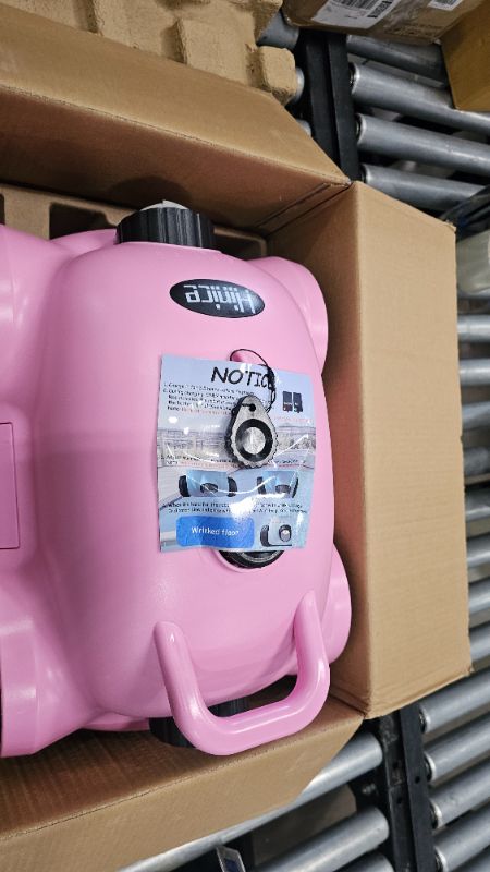 Photo 1 of ***PARTS ONLY***Hinice Cordless Robotic Pool Cleaner,Automatic Pool Vacuum Robot for In-Ground/Above Ground Pools,150 Min Runtime, IPX8 Waterproof, 2200 Sq Ft Coverage (Pink)