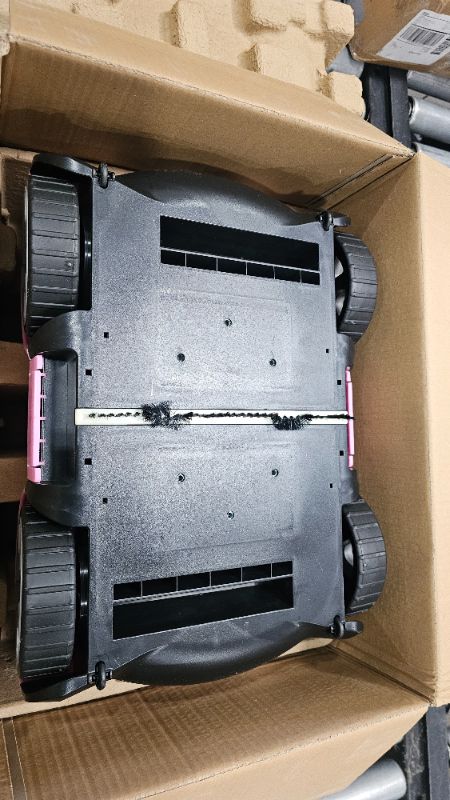 Photo 1 of ***PARTS ONLY***Hinice Cordless Robotic Pool Cleaner,Automatic Pool Vacuum Robot for In-Ground/Above Ground Pools,150 Min Runtime, IPX8 Waterproof, 2200 Sq Ft Coverage (Pink)
