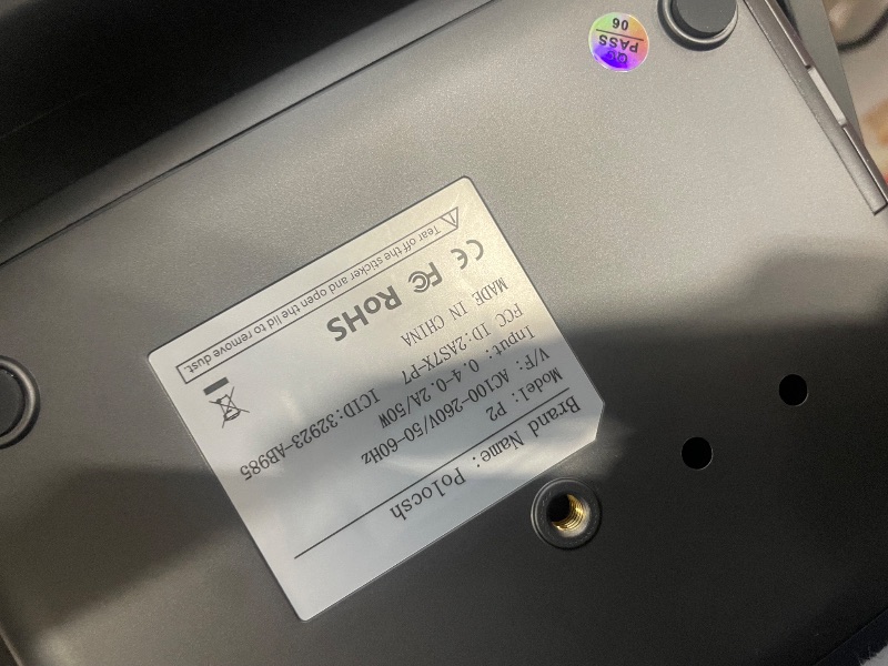 Photo 1 of Polocsh 4k Projector with WiFi and Bluetooth, Smart Projector with Auto Focus & Voice Control, Over 10,000+ Apps Movie Home Theater Mini Portable Proyector For Indoor/Outdoor