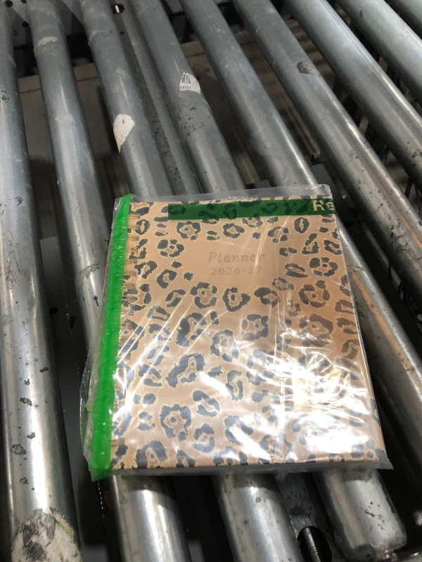 Photo 1 of 2026 Planner Weekly and Monthly, Hardcover 2026-2027 Planner Calendar Agenda with Stickers, Monthly Tabs, Jan 2026 - Jun 2027, 18 Month Large Daily Planner, 8" x 10", Leopard