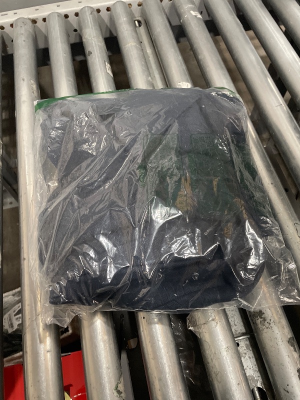 Photo 1 of *BLAZER ONLY* PJ PAUL JONES 2 Piece Suit for Men Two Button Retro Blazer Wool Blend Tweed Herringbone Suit Jacket Pants Navy Blue LARGE