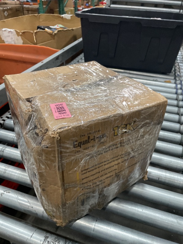 Photo 1 of ***************Missing swing arms**************
Equal-i-zer 4-point Sway Control Hitch, 90-00-1600, 16,000 Lbs Trailer Weight Rating, 1,600 Lbs Tongue Weight Rating, Weight Distribution Kit Includes Standard Hitch Shank, Ball NOT Included