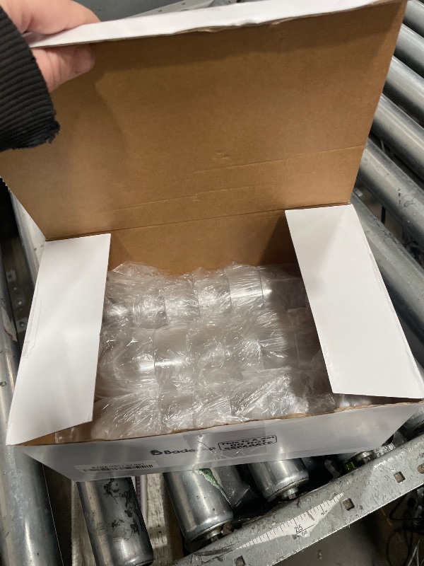 Photo 1 of *ONLY 12* Baderke 24 Pack 4" Gold Crown Jar Candy Container Favors with Dome for Wedding, Bridal Shower, Baby Shower, Birthday, Candy Jars Decorations