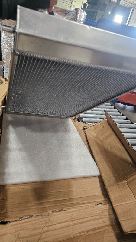 Photo 1 of ***DENTS***CU2334 3 Row All Aluminum Radiator for 1999-2012 Chevy Silverado 1500 2500 Tahoe 4.8L 5.3L V8, 28" W Core