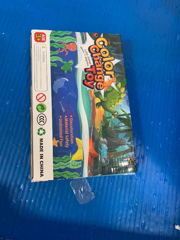 Photo 1 of **Only 14** Sterofari Dinosaur Series - 16pcs Temperature Color Changing Bath Toys, Water Table Toy for Easter Egg Fillers,Goodie Bags Fillers,Themed Party,Classroom Rewards,Carnival Prize, for Kids 3+