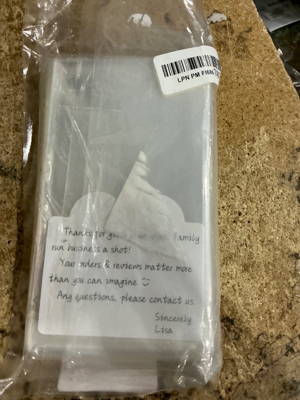 Photo 1 of  Self Adhesive Cookie Bags, 4x6 Inches Self Sealing Cellophane Bags, Clear Resealable Cellophane Bag for Packaging, Cookies, Gifts, Candy, Food