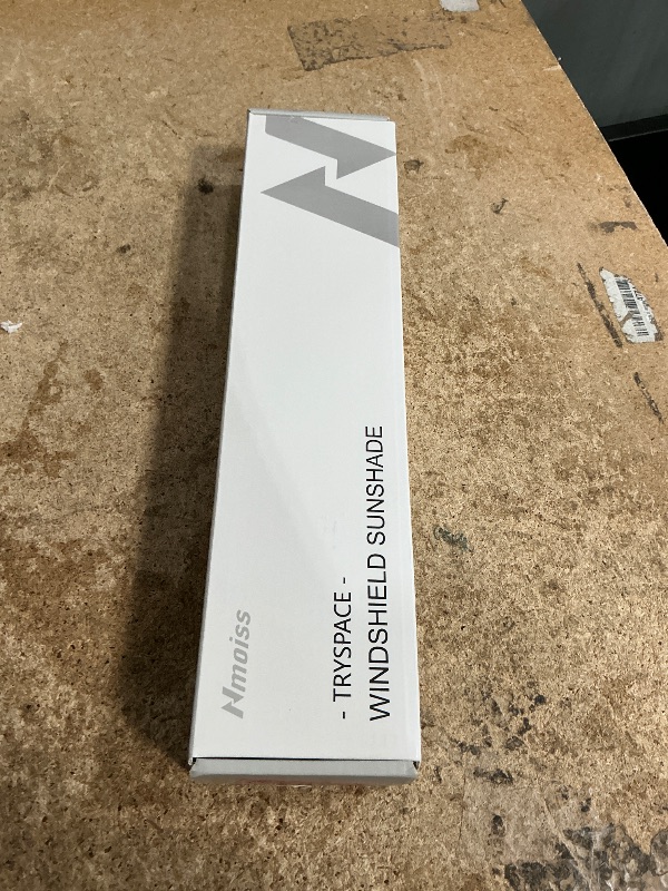 Photo 1 of [2025 Upgrade] Nmoiss Windshield Sun Shade Umbrella - [Vinyl Coating Heat Shield] Protect Car from Sun Rays & Heat Damage Keep Cool and Protect Interior, Spring Structure Edge Medium 56" L x 31" W