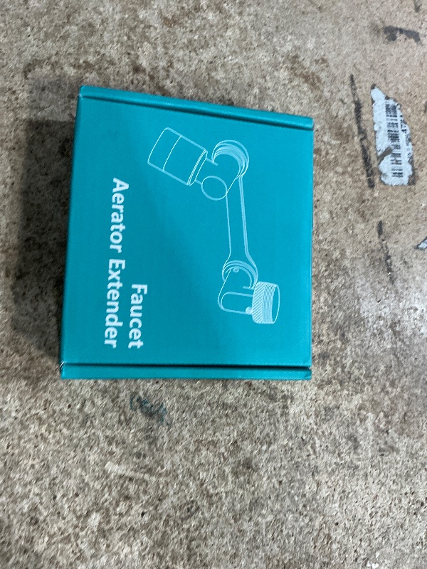 Photo 1 of 1080°Swivel Faucet Extender with Filter, Sink Water Faucet Aerator Extension in Brass, Swivel Robotic Arm Bathroom Faucet Extender, Kitchen Rotating Extension with 2 Mode Splash