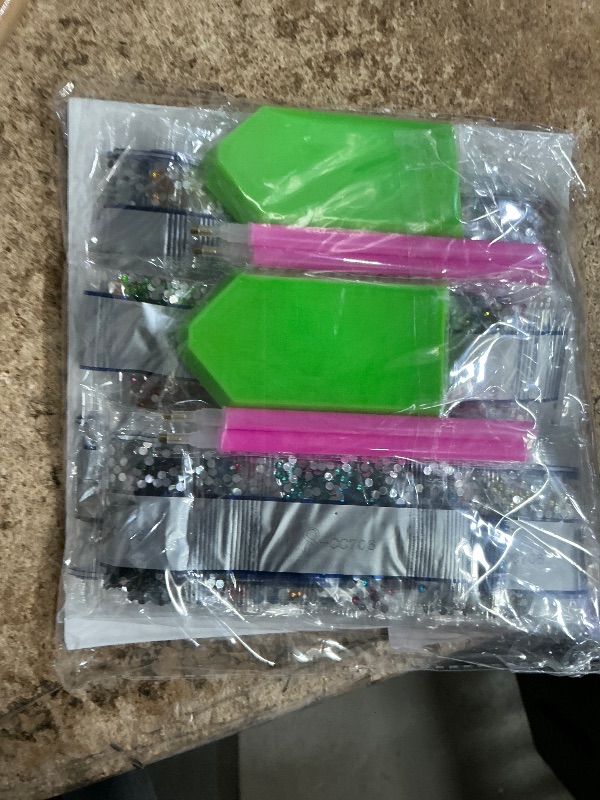 Photo 1 of Christmas Diamond Art Kits for Kids Beginners - Cute Animals Diamond Painting Kits Without Frame, Cartoon Diamond Painting Kits Full Drill Gem Art for Home Decor 6x6inch