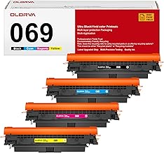 Photo 1 of 069 Toner Cartridge Set MF753Cdw - 4 Pack Replacement for Canon 069 Toner Cartridge Set 069H Works for Canon Color Im