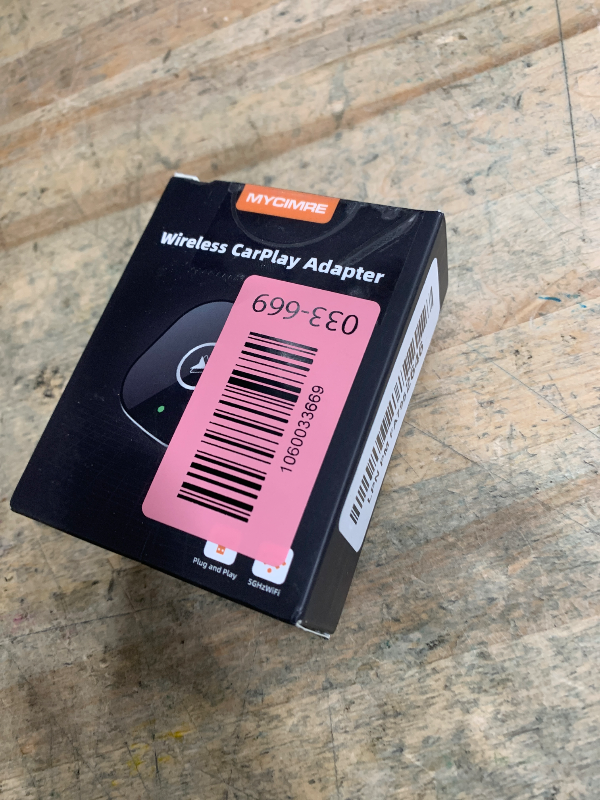 Photo 1 of ?2026 Upgarded? Wireless CarPlay Adapter for iPhone, Mini USB Design for Cars with Wired CarPlay, Fast Connection,5.8GHz WiFi,No Delay, Compatible with iOS 10+ & iPhone 6+, USB/Type C,Plug and Play