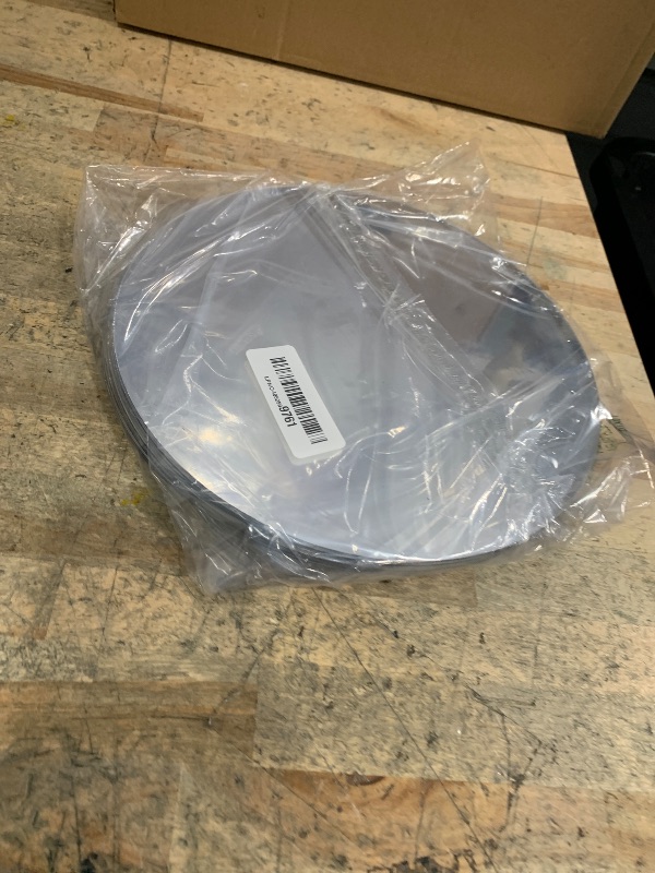 Photo 1 of 10" Round Mirrors Trays Plates, 1.7mm Round Mirrors for Centerpieces for Tables/Centerpieces/Wedding Decorations/Baby Shower Party/Christmas Decorations, Set of 12