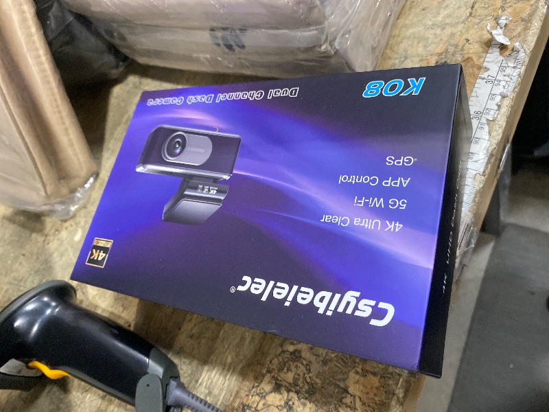 View 2 of **FOR PARTS ONLY/ NON-FUNCTIONAL** Csyibeielec Dash Cam Front and Rear - 4K HD Dual Dash Camera for Cars, Built-in 5G WiFi GPS, 64GB Card, Dashcam with 3.2" IPS Screen, UHD Night Vision, HDR, App Control, 24H Parking Monitor
