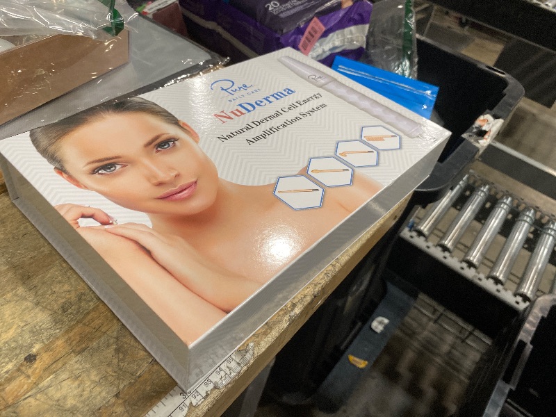 Photo 1 of 
Pure Daily Care NuDerma Handheld Skin Therapy Wand Machine w/Neon – Anti-Aging - Skin Tightening - Wrinkle Reducing - Dark Circles – Clarifying - Hair & Scalp Stimulator