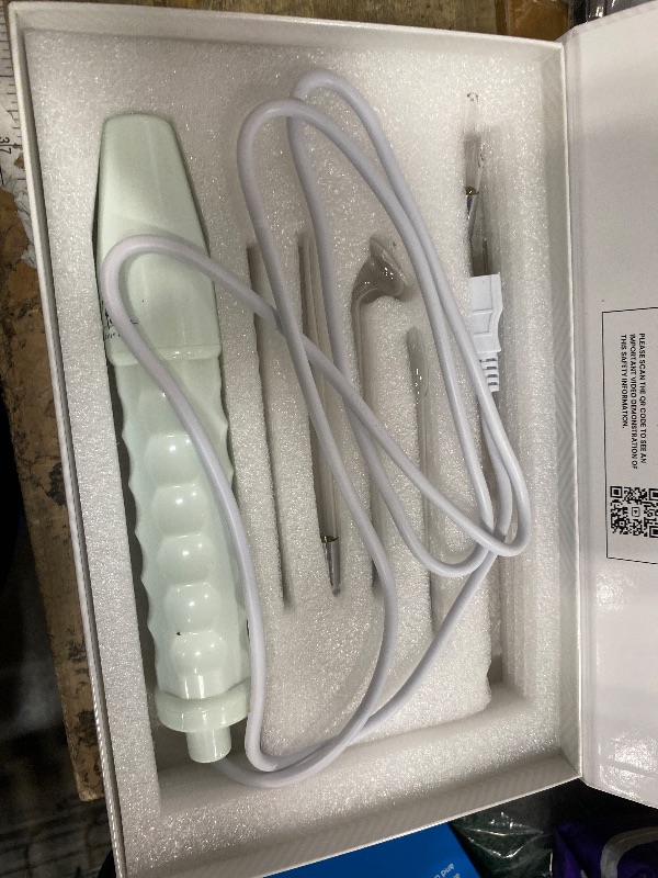 Photo 1 of 
Pure Daily Care NuDerma Handheld Skin Therapy Wand Machine w/Neon – Anti-Aging - Skin Tightening - Wrinkle Reducing - Dark Circles – Clarifying - Hair & Scalp Stimulator