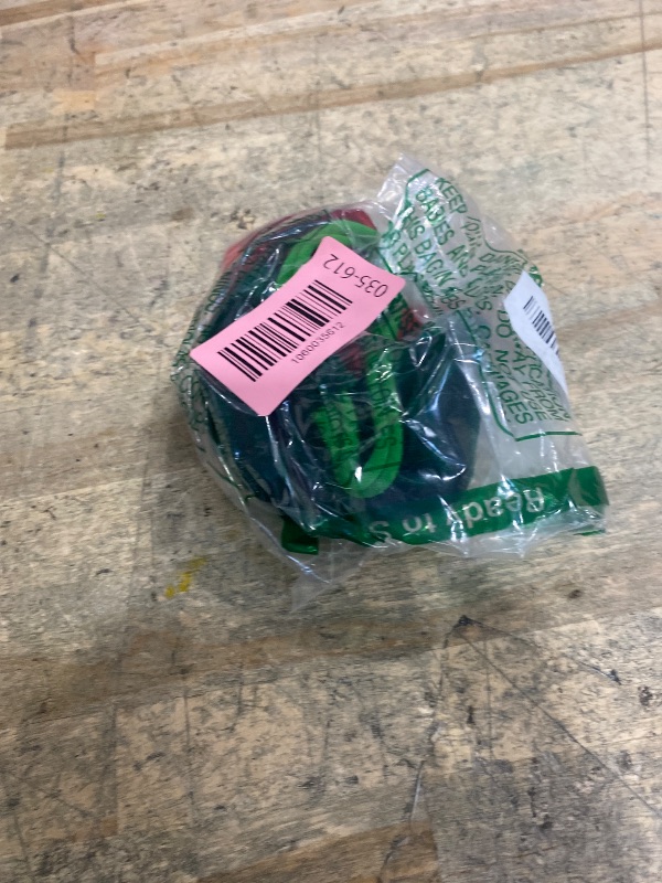 Photo 1 of 2 Pcs Christmas Velvet Ribbon Hair Bows, Tied Bows Handmade Soft Hairbands Bow Elastic Nylon Hair Accessories for Women Girls Baby Kids Teens Gift (Red, Green)