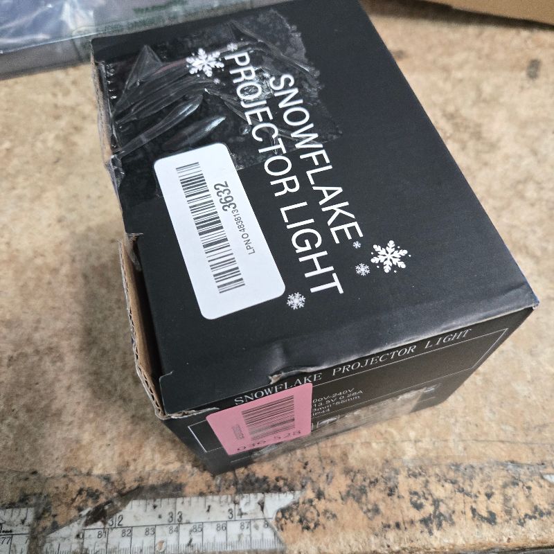 Photo 1 of ?LILNIAGY Christmas Decorations Outdoor Christmas Projector Lights Snowflake Projector, IP65 Waterproof & Adjustable Christmas Lights for Outdoor Christmas Decorations Home Party Garden Xmas Decor