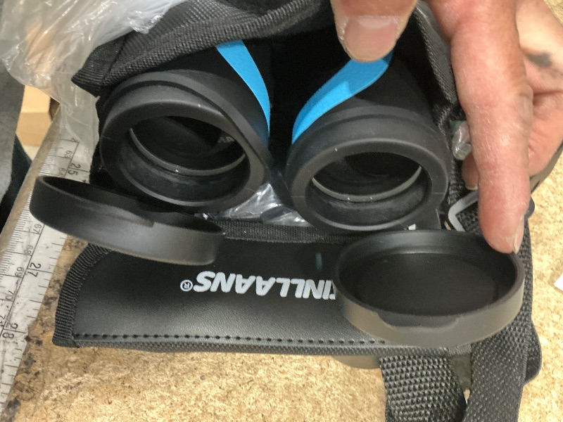 Photo 1 of 15x55 UHD Binoculars for Adults – High Powered Large View, BAK4 Prism, Waterproof & Lightweight for Bird Watching, Hunting,Hiking, Travel, Cruise, Sports with Phone Adapter (Blue)