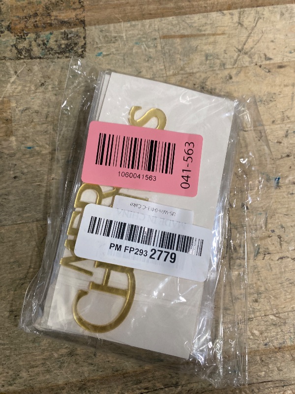 Photo 1 of 10 Pcs Christmas Cake Toppers Mirror Acrylic Cupcake Topper Merry Christmas Picks Cake Decorations for Xmas Winter DIY Party Dessert Decoration (Gold)