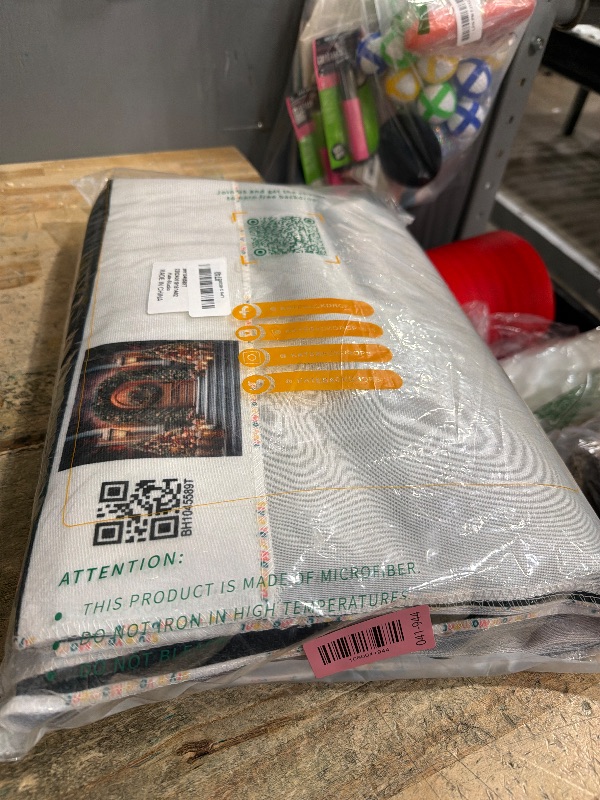 Photo 1 of Kate 8x8ft/2.5x2.5m Christmas Backdrop for Photography Xmas Tree Snowy Cabin Photoshoot Background Winter Photo Video Studio Props