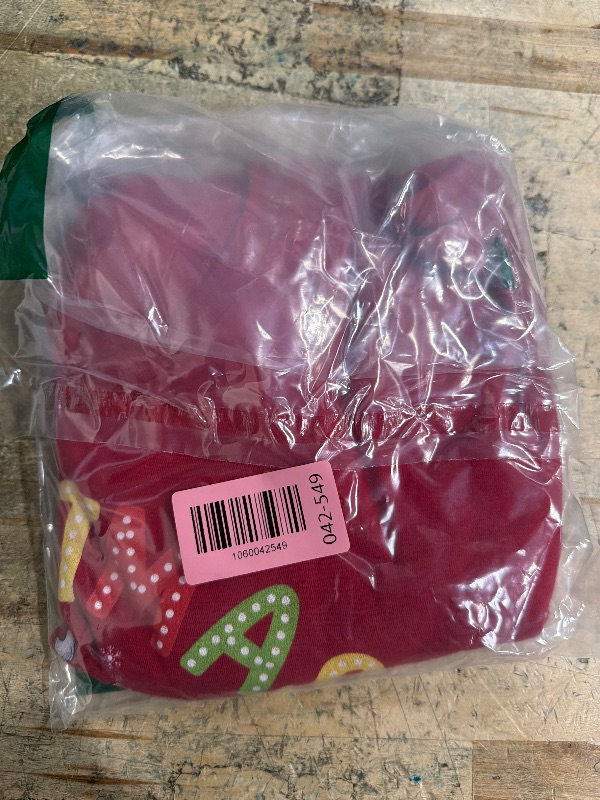 Photo 1 of *RED* Christmas Squad Santa Dabbing Elf Family Matching Pajamas T-Shirt - XL