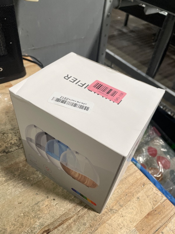 Photo 1 of 1.5L Cool Mist Humidifier for Bedroom with 360° Adjustable Nozzle, Quiet Ultrasonic Air Humidifier For Babies Nursery, Office, Indoor Plants, Auto-Shut Off,Light-Off,High and Low Mist Levels