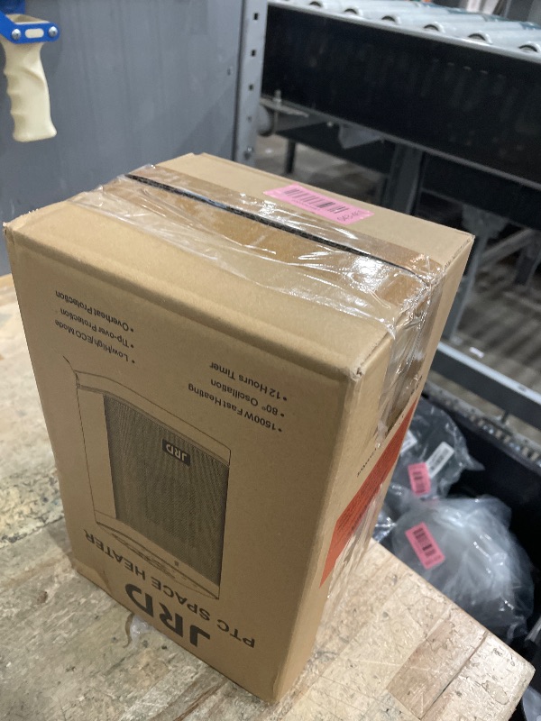 Photo 1 of *MISSING CONTROL* 1500W PTC Space Heater Indoor with 80°Oscillation, Thermostat, 12h Timer, Fast Heat, Eco Mode, Remote, Small Quiet Safe Room Electric Heater, Portable Desk Heat for Office Bedroom Home