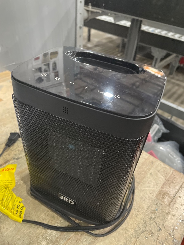 Photo 1 of *MISSING CONTROL* 1500W PTC Space Heater Indoor with 80°Oscillation, Thermostat, 12h Timer, Fast Heat, Eco Mode, Remote, Small Quiet Safe Room Electric Heater, Portable Desk Heat for Office Bedroom Home