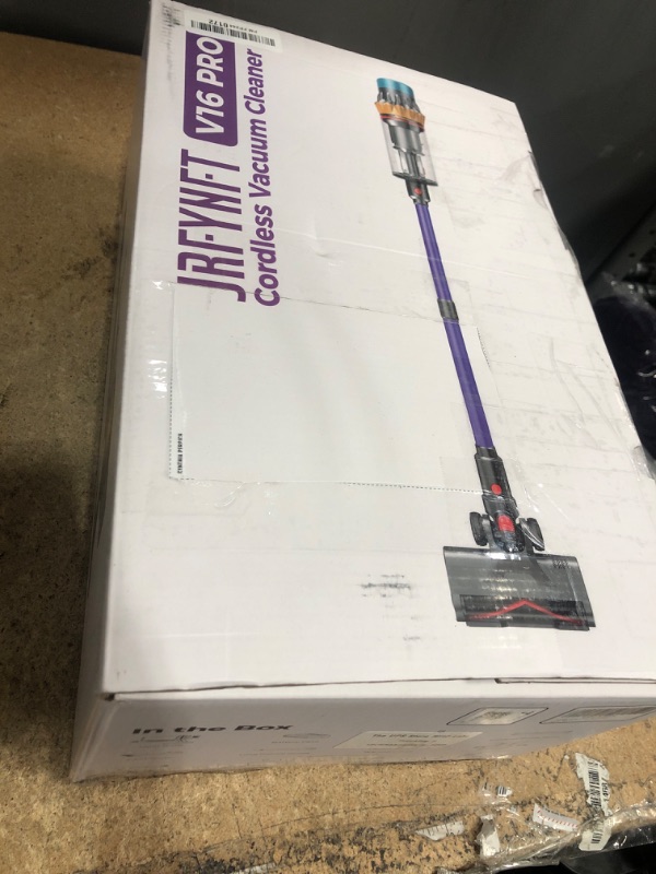 View 2 of ** PARTS ONLY**
Cordless Vacuum Cleaner, 55KPA 70Min 650W Motor Powerful Vacuum Cleaners for Home, Self-Stand Cordless Stick Vacuum Rechargeable Anti-Tangle/LED Screen/1.8L Cup for Home Pet Hair/Carpet/Hardwood Floor