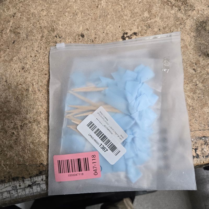 Photo 1 of 24Pcs Blue Bow Cupcake Toppers Blue Bow Birthday Decorations for Coquette Bridal Baby Shower Wedding Themed Party Decorations Supplies (blue)