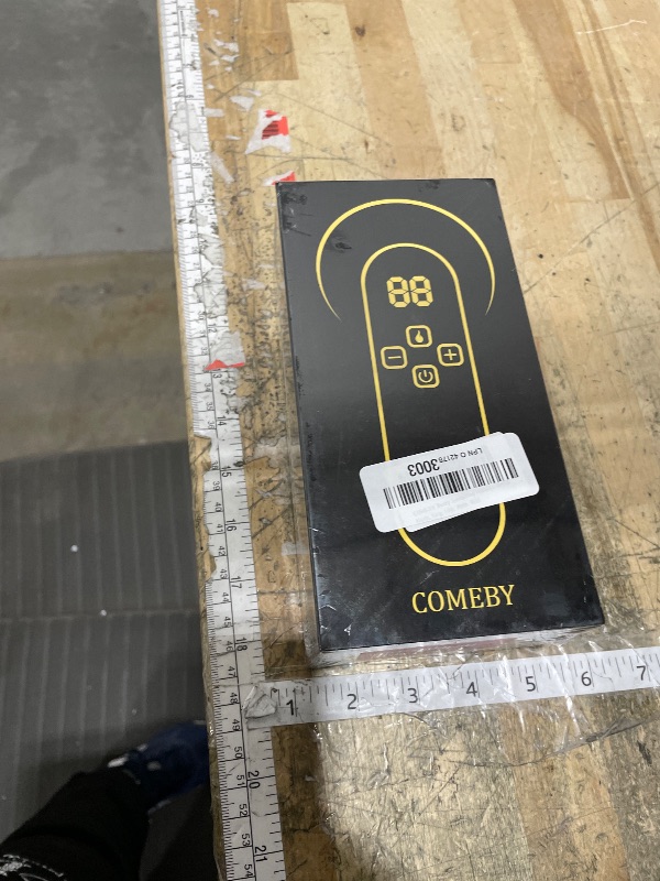 Photo 1 of **FACTORY SEALED** COMEBY Body Sculpting Machine - Professional Handheld Cordless Cellulite Massager - Suitable for Belly, Neck, Legs, Hip, Arms (White)