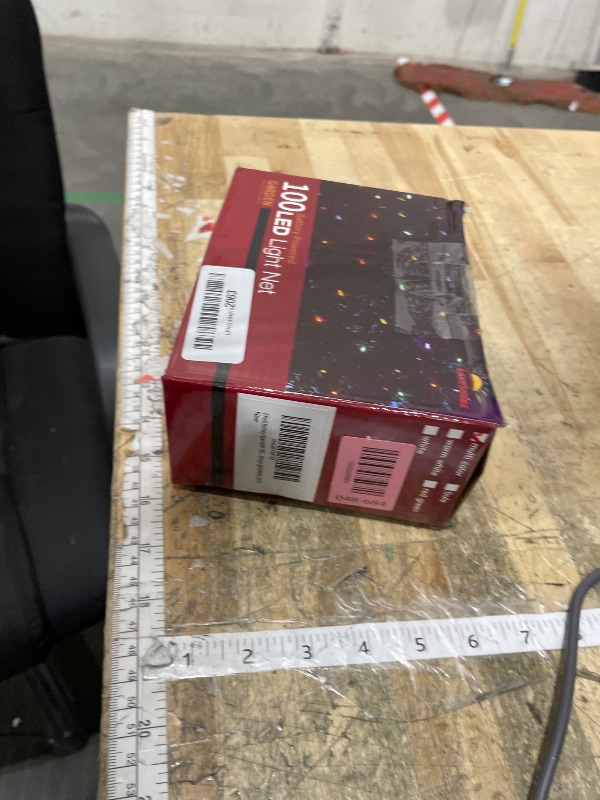 Photo 1 of 2 PACK Battery Net Lights - Outdoor Waterproof Garden Light, 200 LED Tree String Light with 8 Modes, Mesh Curtain Lights for Garden Patio Yard Christmas Party Tree and Holiday Decor( Multi Color)