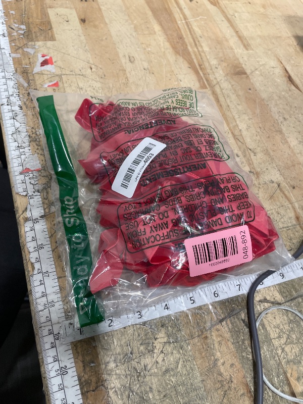 Photo 1 of 12Pcs Red Velvet Ribbon Bows Christmas Tree Decorations,5in x 10in Xmas Ornaments for Tree Home Party Front Door Wreath Holiday Decor