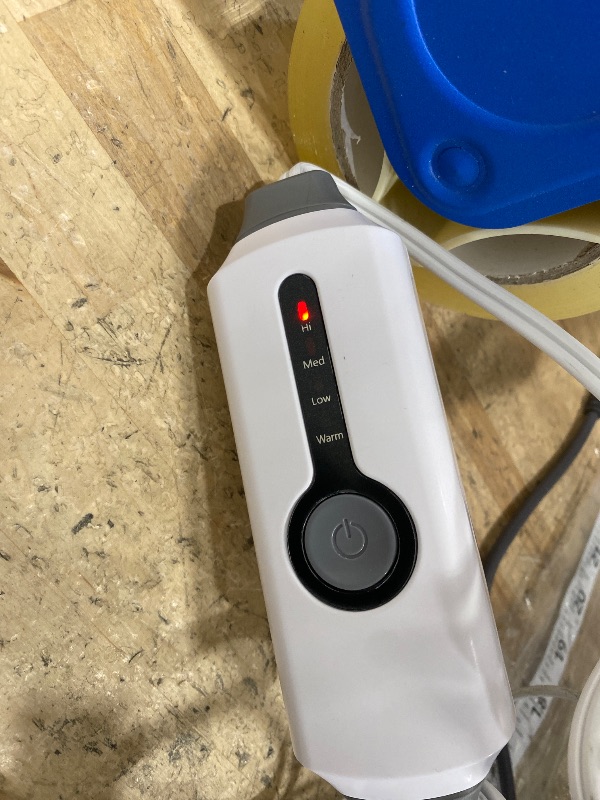 Photo 1 of **FACTORY SEALED** ONDAN Electric Heated Blanket 84"x90" Queen Size Microplush Cover Blanket, 4 Heat Settings & 10 Hours Auto Off, Cozy & Warm for All Night, Machine Washable, Beige