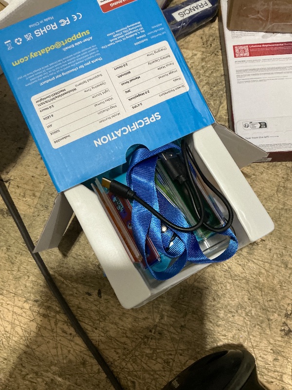 Photo 1 of 1000X Handheld Microscope for Kids, 4K 2.4" Screen Digital Kids Microscopes with 12 Slides, Portable Edu Toys Gifts for Age 3 4 5 6 7 8 9 10 11 12 Year Old Boys Girls Children Students(Blue)