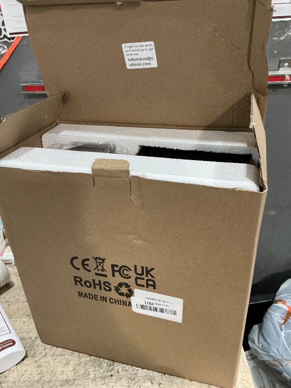 Photo 1 of [2 Pack] TAKE ME 14" Solar Lantern Outdoor Garden Hanging Lantern Waterproof LED Flickering Flameless Candle Mission Lights for Table,Outdoor,Christmas Gifts Mom Wife