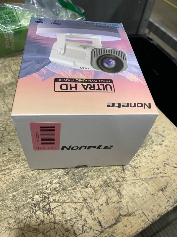 Photo 1 of [Projector 2026 Upgraded] Mini Projector Support 4K 1080P Auto Keystone 270°Rotatable with WiFi 6 and Bluetooth 5.2 Projector Portable Compatibile with HDMI/TV Stick/Memory Stick/Laptop,White